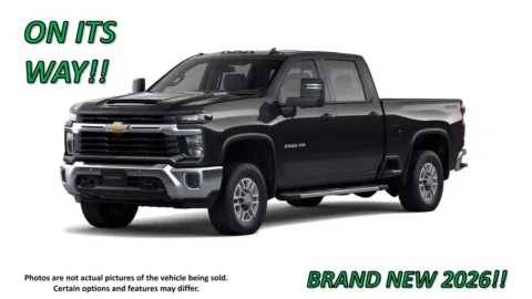 Black 2026 Chevrolet Silverado 2500HD LT for sale in Clinton, MO