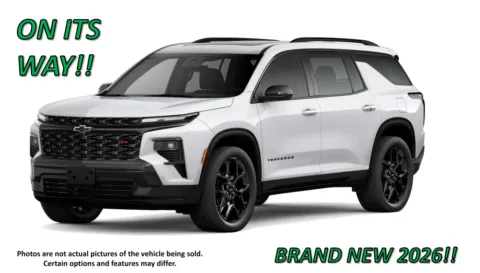 White 2026 Chevrolet Traverse AWD RS for sale in Clinton, MO