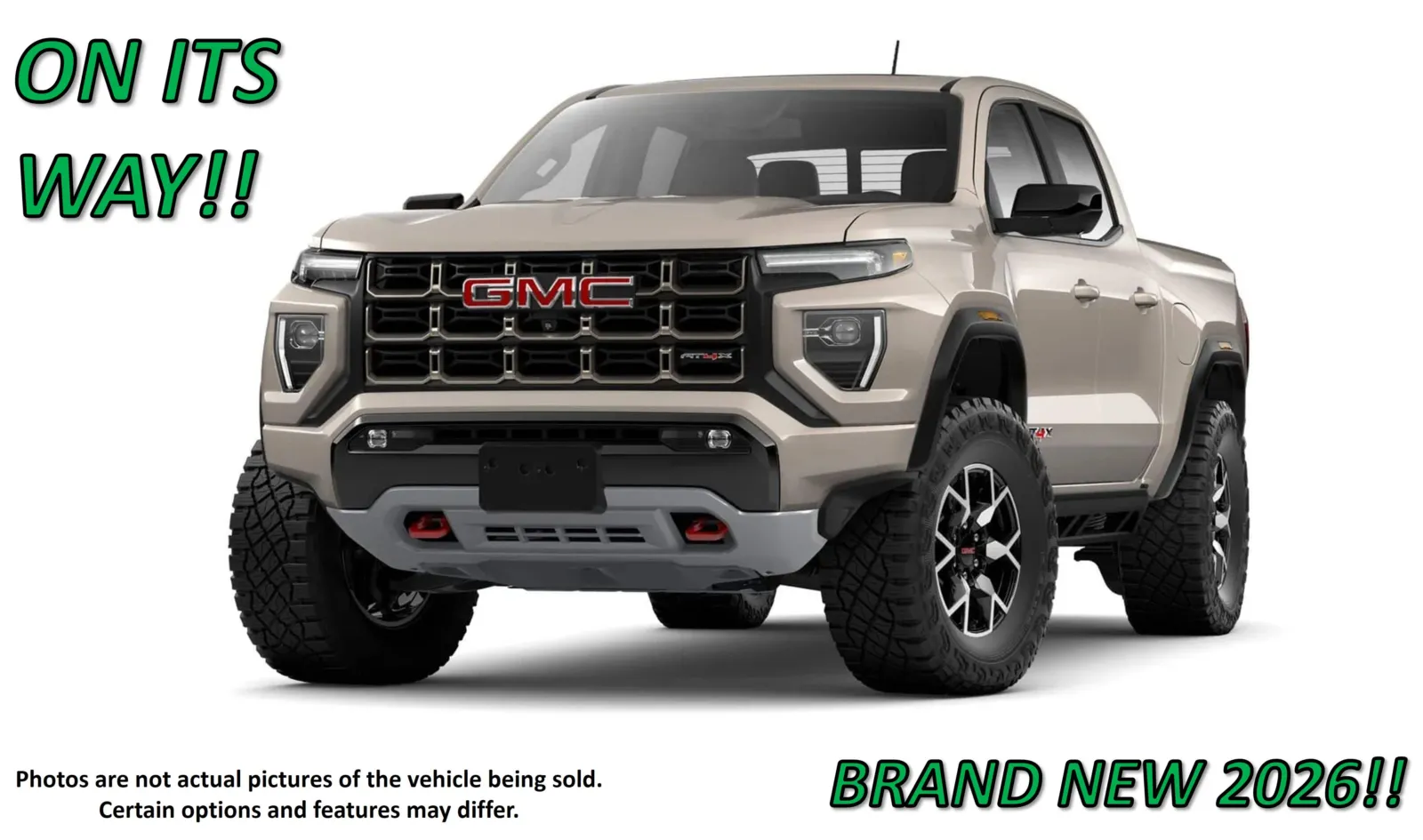 White 2026 GMC Canyon 4WD AT4X for sale in Clinton, MO