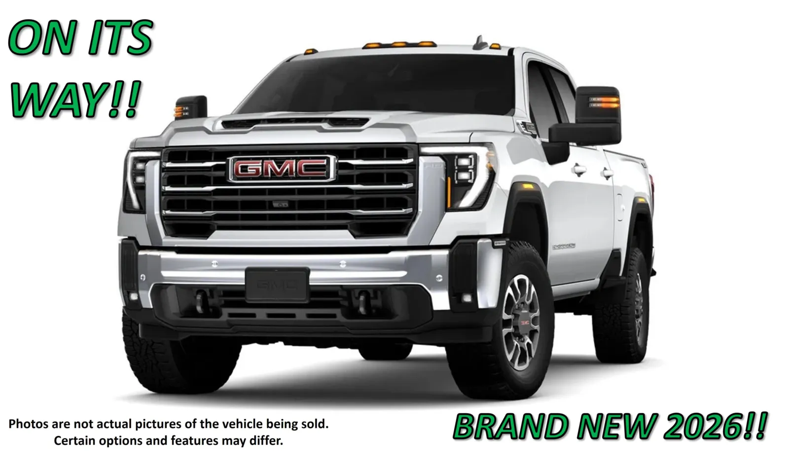 White 2026 GMC Sierra 2500HD SLE for sale in Clinton, MO