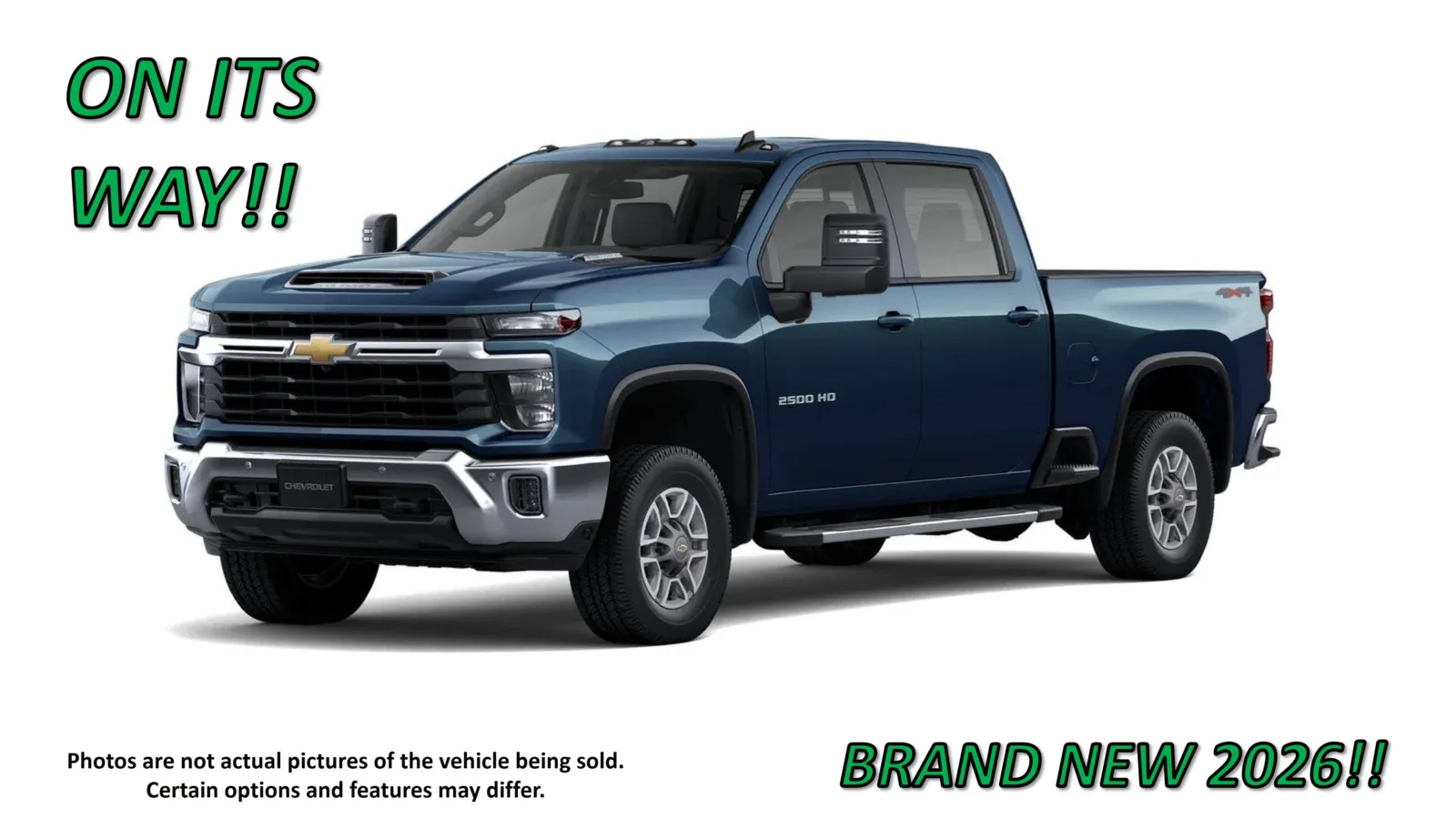 Blue 2026 Chevrolet Silverado 2500HD LT for sale in Clinton, MO