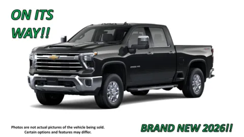 Black 2026 Chevrolet Silverado 2500HD LTZ for sale in Clinton, MO