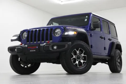 Blue 2018 Jeep Wrangler Unlimited Rubicon for sale in Clinton, MO