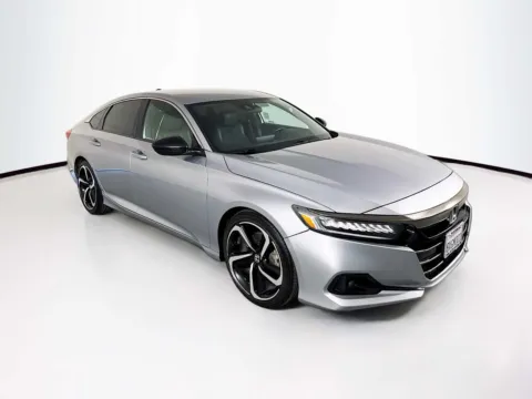 Silver 2021 Honda Accord Sport for sale in Indio, CA