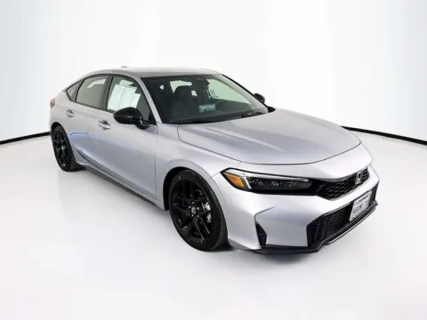 Silver 2025 Honda Civic Hatchback Sport for sale in Indio, CA