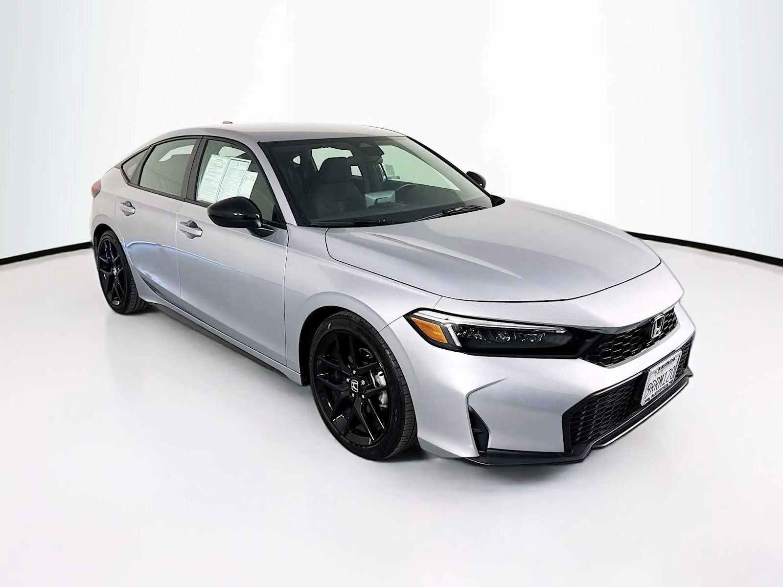 Silver 2025 Honda Civic Hatchback Sport for sale in Indio, CA