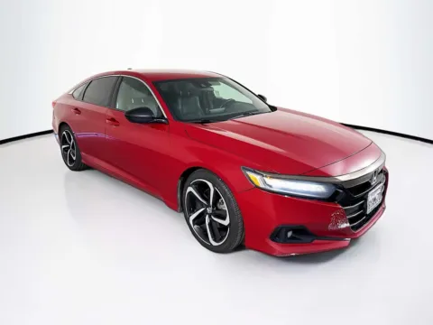 Red 2021 Honda Accord Sport for sale in Indio, CA