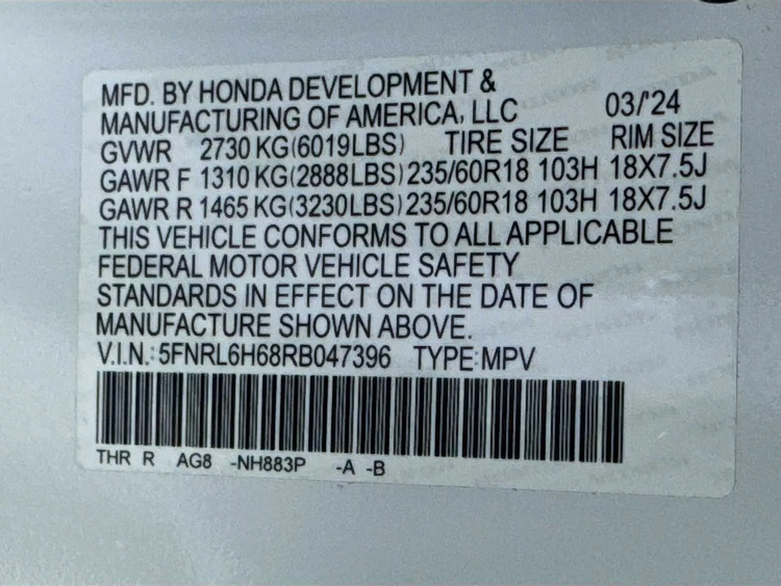 Honda Odyssey photo 35