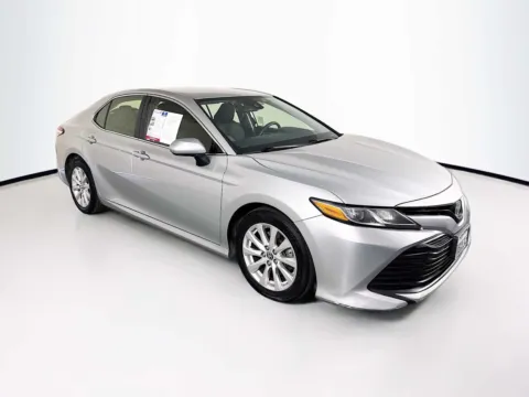 Silver 2018 Toyota Camry LE for sale in Indio, CA