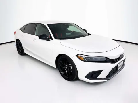 White 2024 Honda Civic Sport for sale in Indio, CA
