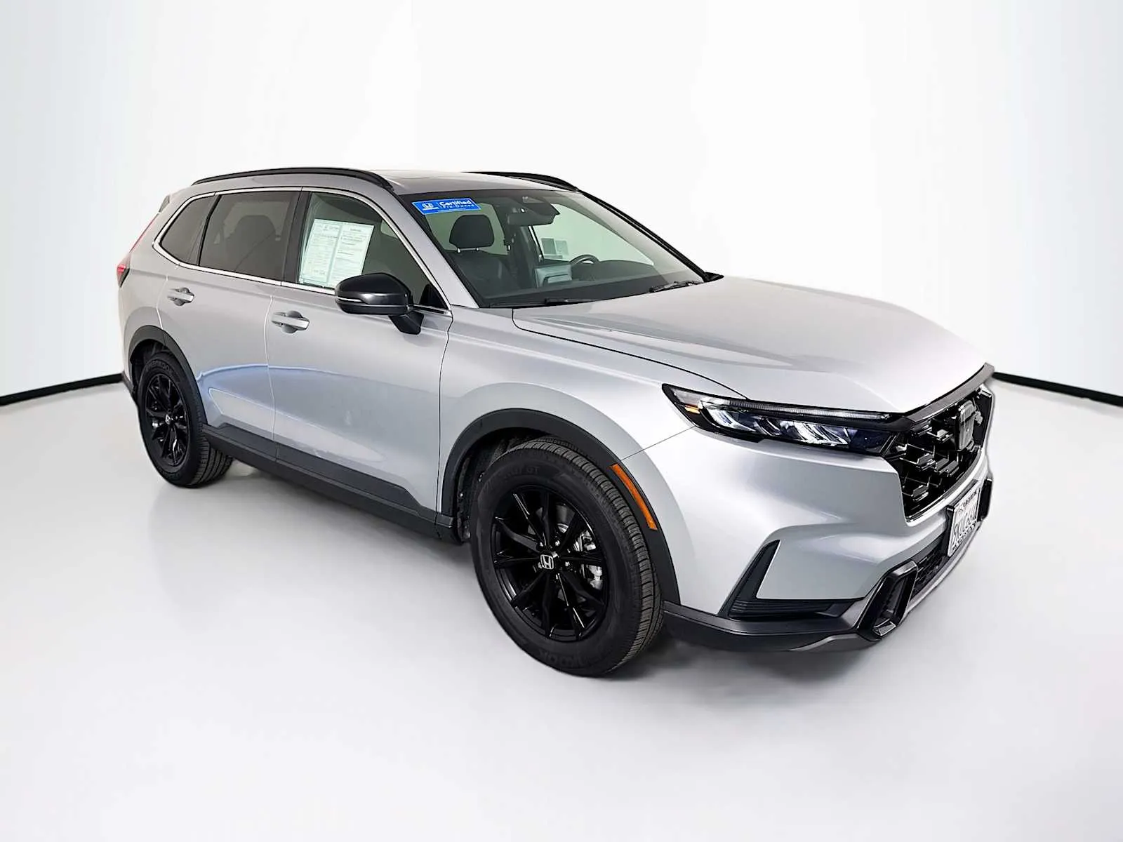 Silver 2024 Honda CR-V Hybrid Sport for sale in Indio, CA