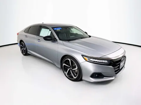 Silver 2021 Honda Accord Sport for sale in Indio, CA