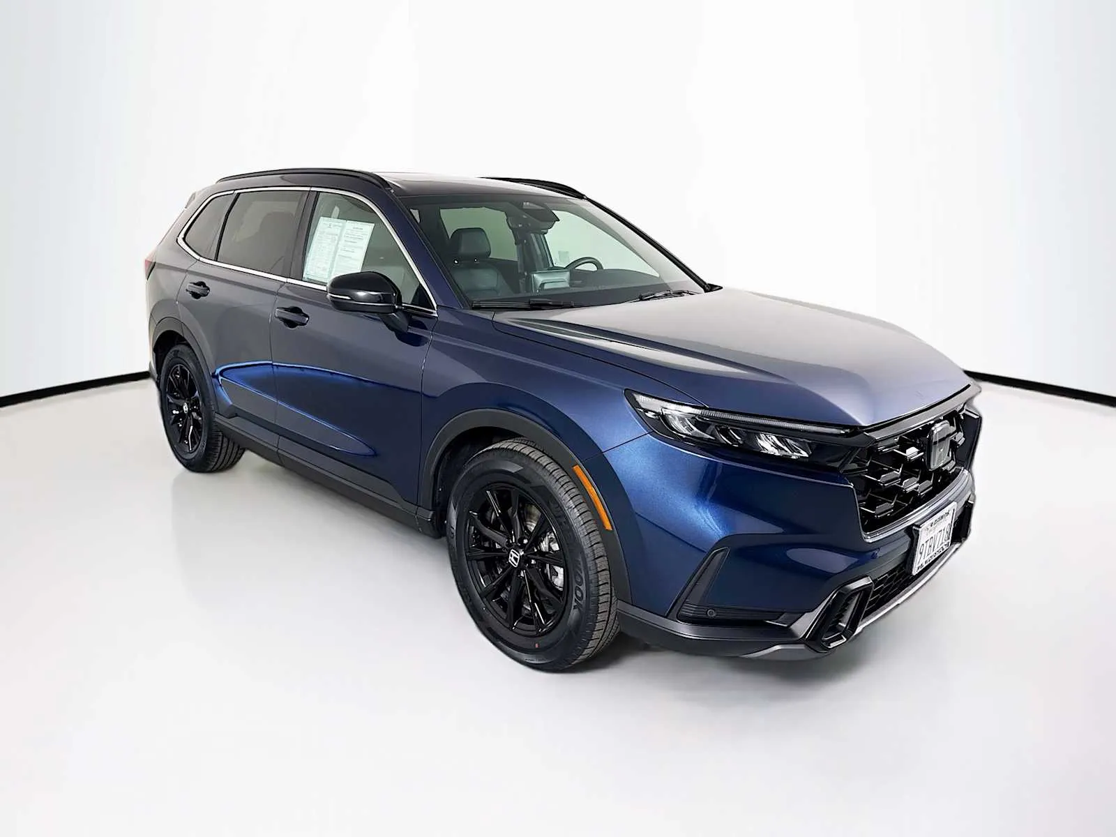 Blue 2025 Honda CR-V Hybrid Sport-L for sale in Indio, CA