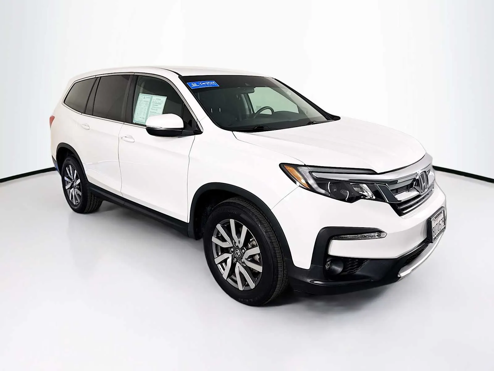 White 2021 Honda Pilot EX for sale in Indio, CA