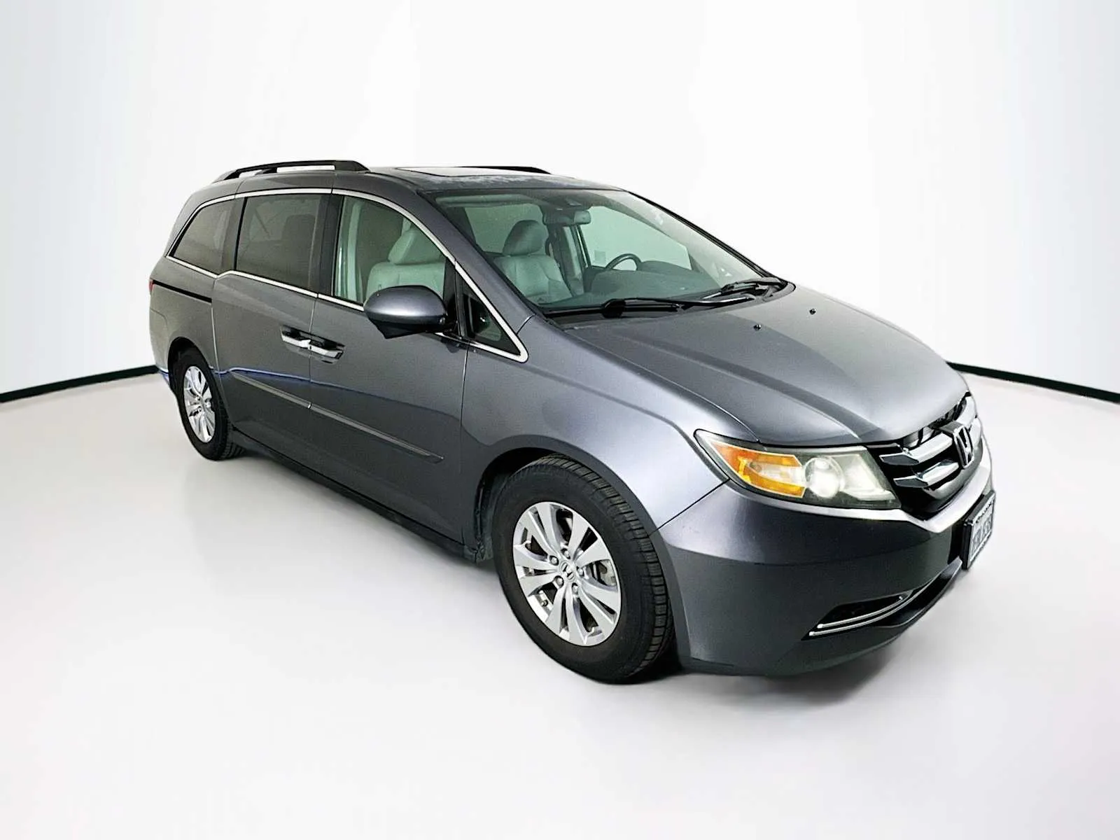 Gray 2014 Honda Odyssey EX-L for sale in Indio, CA