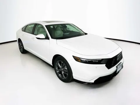 White 2025 Honda Accord Hybrid EX-L for sale in Indio, CA