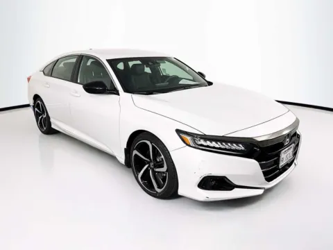 White 2021 Honda Accord Sport for sale in Indio, CA