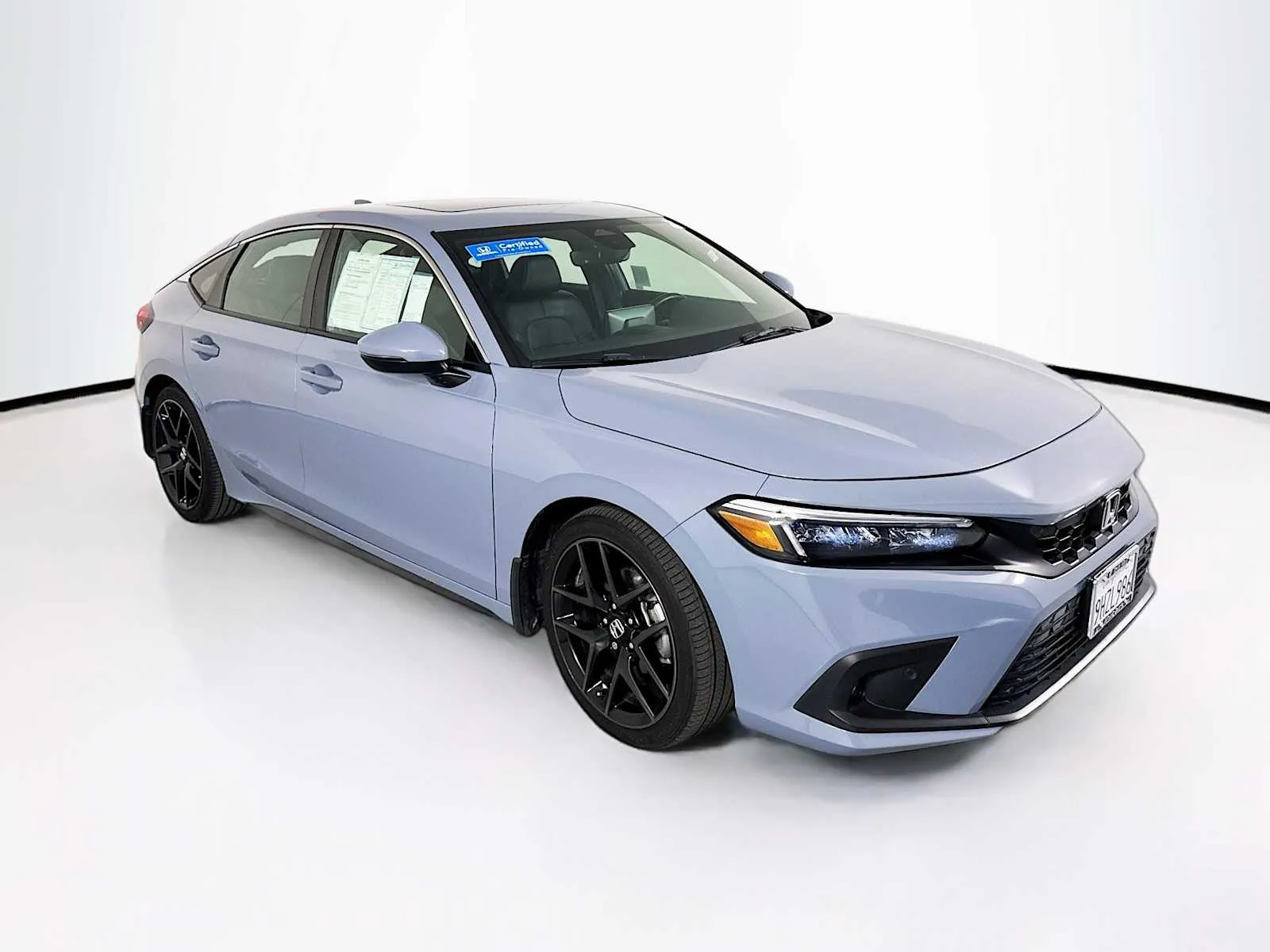 Gray 2024 Honda Civic Hatchback Sport Touring for sale in Indio, CA