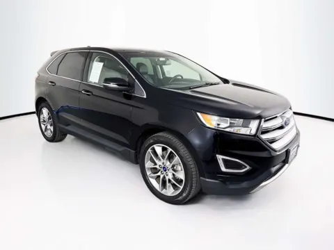 Black 2016 Ford Edge Titanium for sale in Indio, CA
