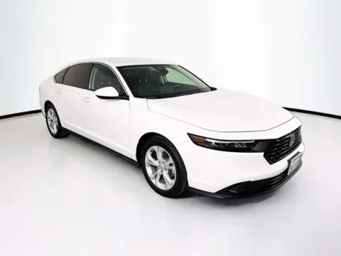 White 2024 Honda Accord LX for sale in Indio, CA
