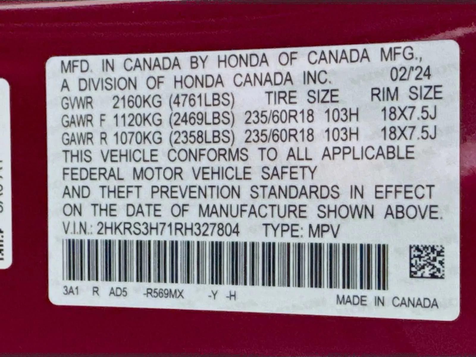 Honda CR-V photo 34