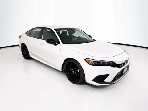 White 2024 Honda Civic Sport for sale in Indio, CA