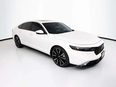White 2024 Honda Accord Hybrid Touring for sale in Indio, CA