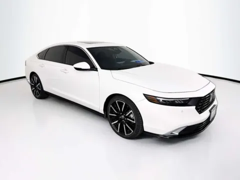 White 2024 Honda Accord Hybrid Touring for sale in Indio, CA