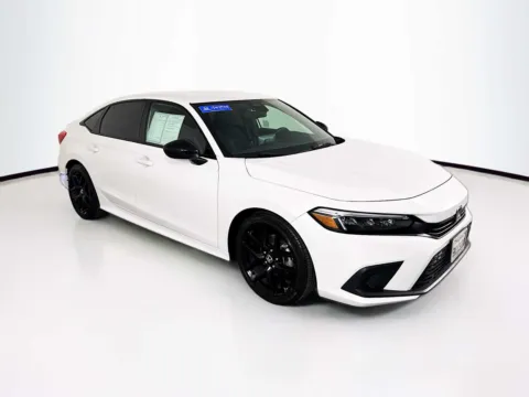 White 2024 Honda Civic Sport for sale in Indio, CA