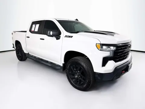 White 2023 Chevrolet Silverado 1500 LT Trail Boss for sale in Indio, CA