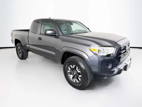 Gray 2018 Toyota Tacoma SR for sale in Indio, CA