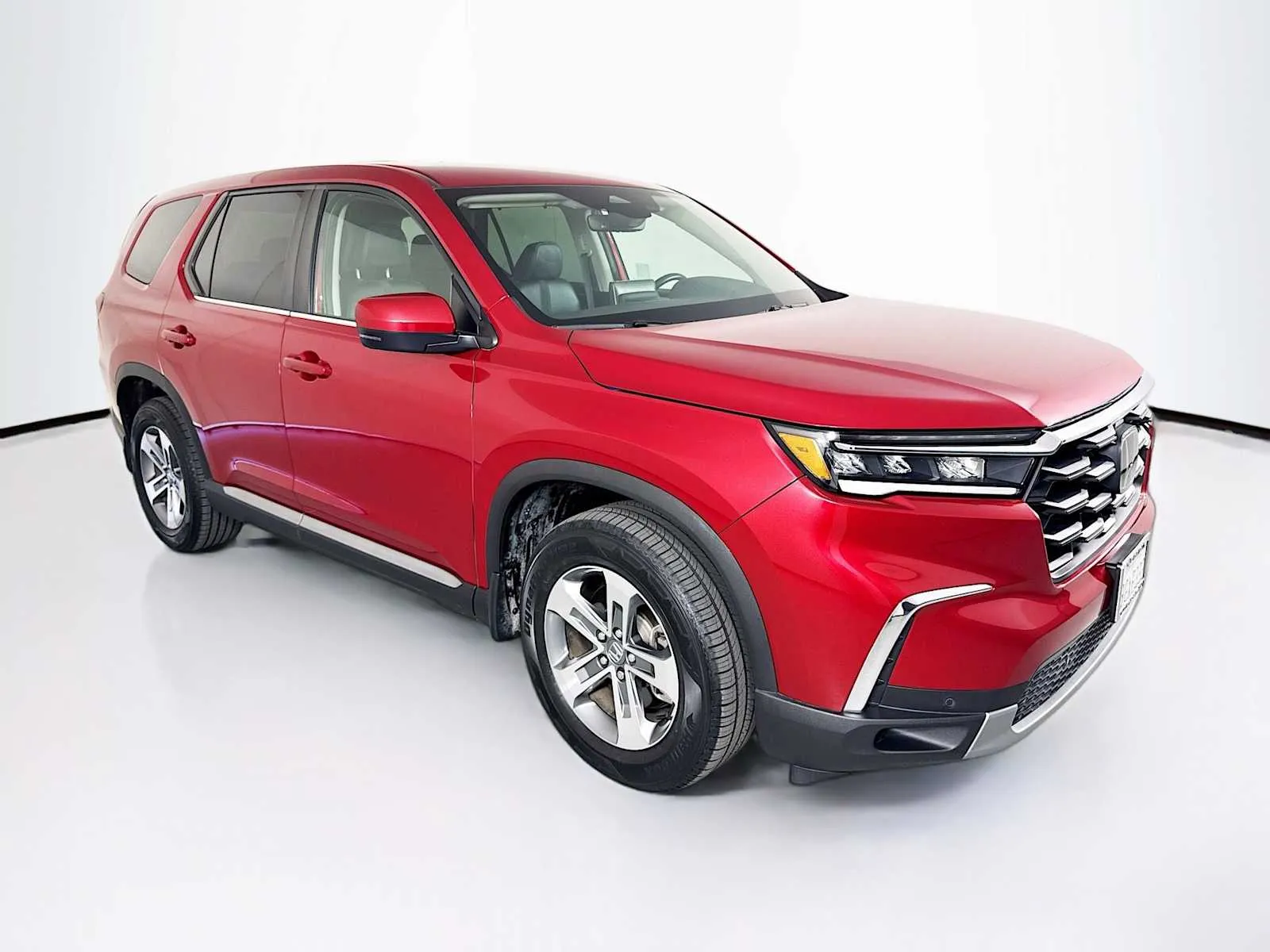 Red 2023 Honda Pilot EX-L 8 Passenger for sale in Indio, CA