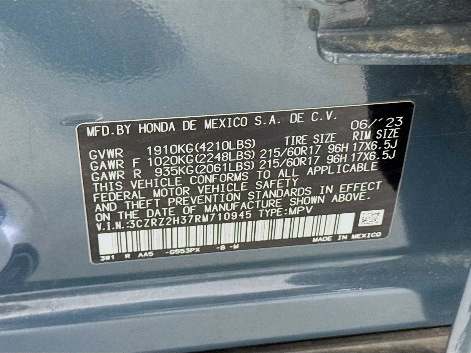 Honda HR-V photo 33