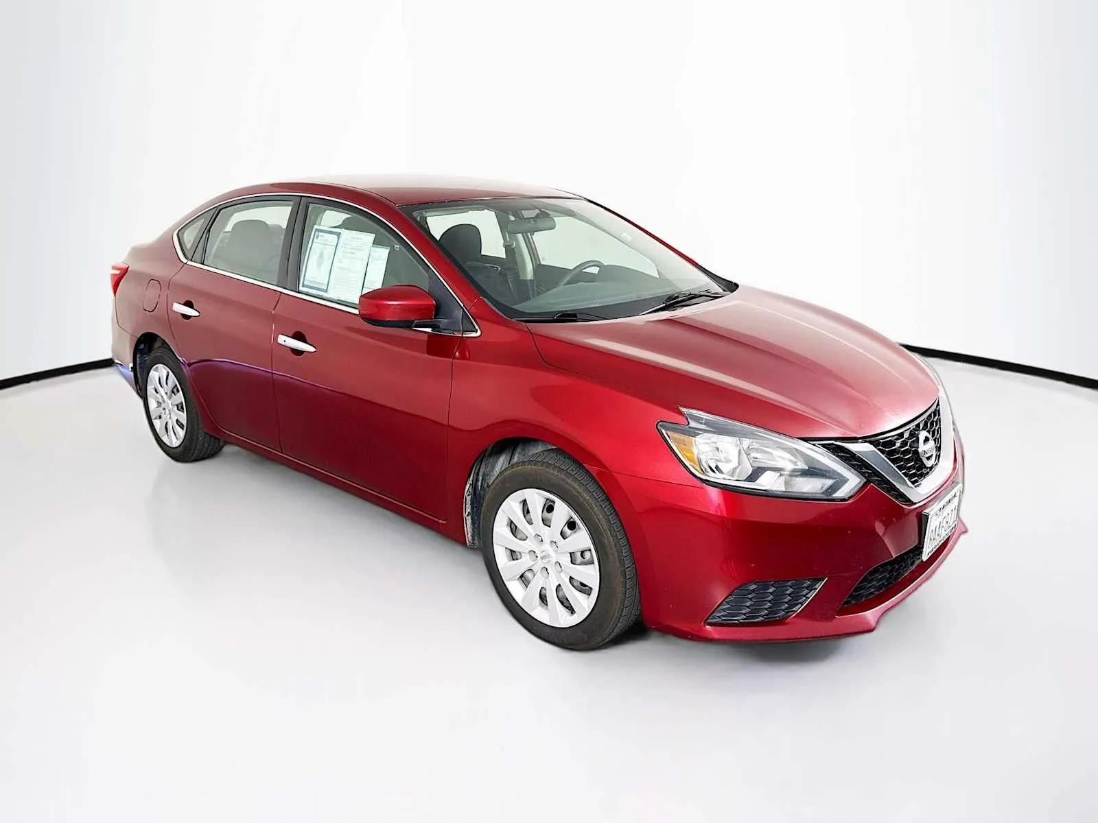 Red 2017 Nissan Sentra SV for sale in Indio, CA