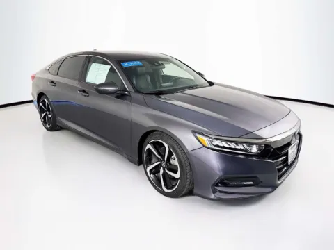 Gray 2018 Honda Accord Sedan Sport 1.5T for sale in Indio, CA