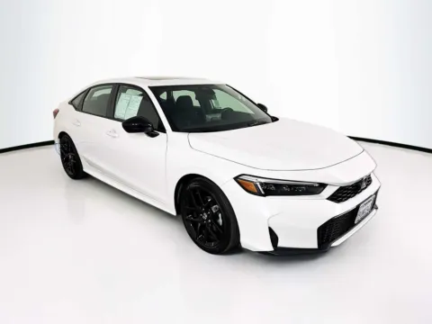 White 2026 Honda Civic Hybrid Sport for sale in Indio, CA