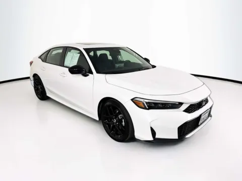 White 2026 Honda Civic Hybrid Sport for sale in Indio, CA