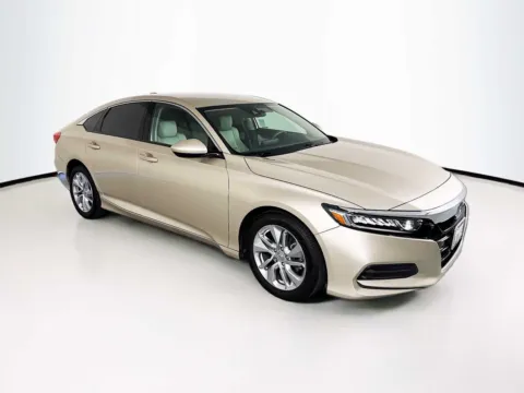 Beige 2019 Honda Accord Sedan LX 1.5T for sale in Indio, CA