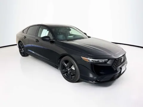 Black 2023 Honda Accord Hybrid Sport-L for sale in Indio, CA