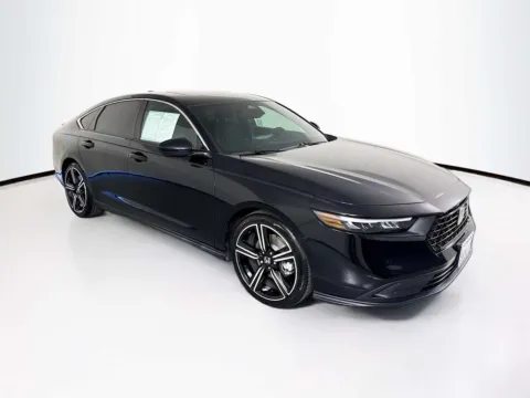Black 2023 Honda Accord Hybrid Sport for sale in Indio, CA