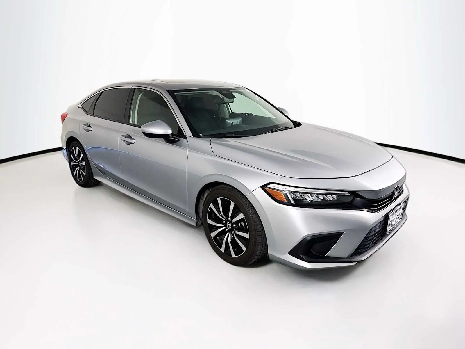 Silver 2022 Honda Civic EX for sale in Indio, CA