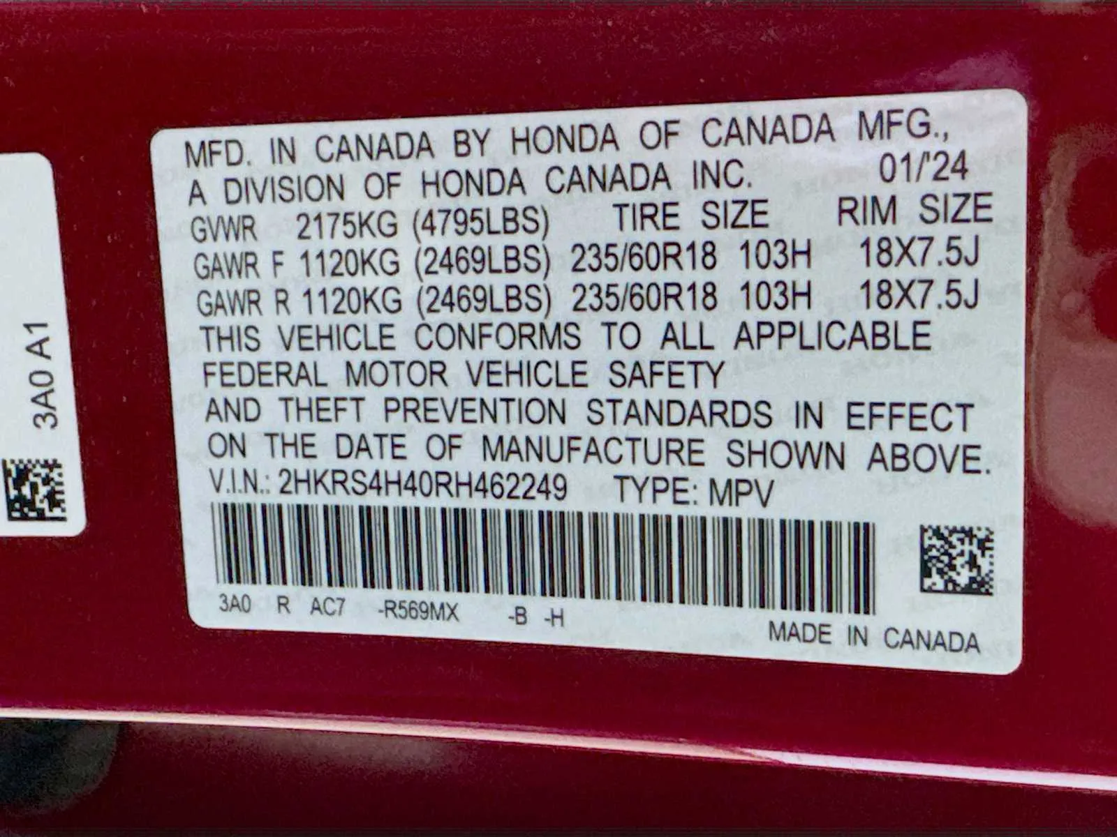 Honda CR-V photo 11