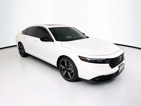 White 2024 Honda Accord Hybrid Sport for sale in Indio, CA
