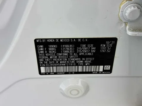 Another view of 2022 Honda HR-V EX for sale in Indio, CA at Unicars Honda