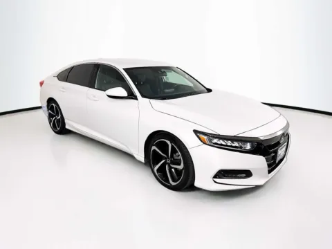 White 2019 Honda Accord Sedan Sport 1.5T for sale in Indio, CA