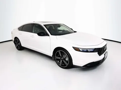 White 2023 Honda Accord Hybrid Sport for sale in Indio, CA