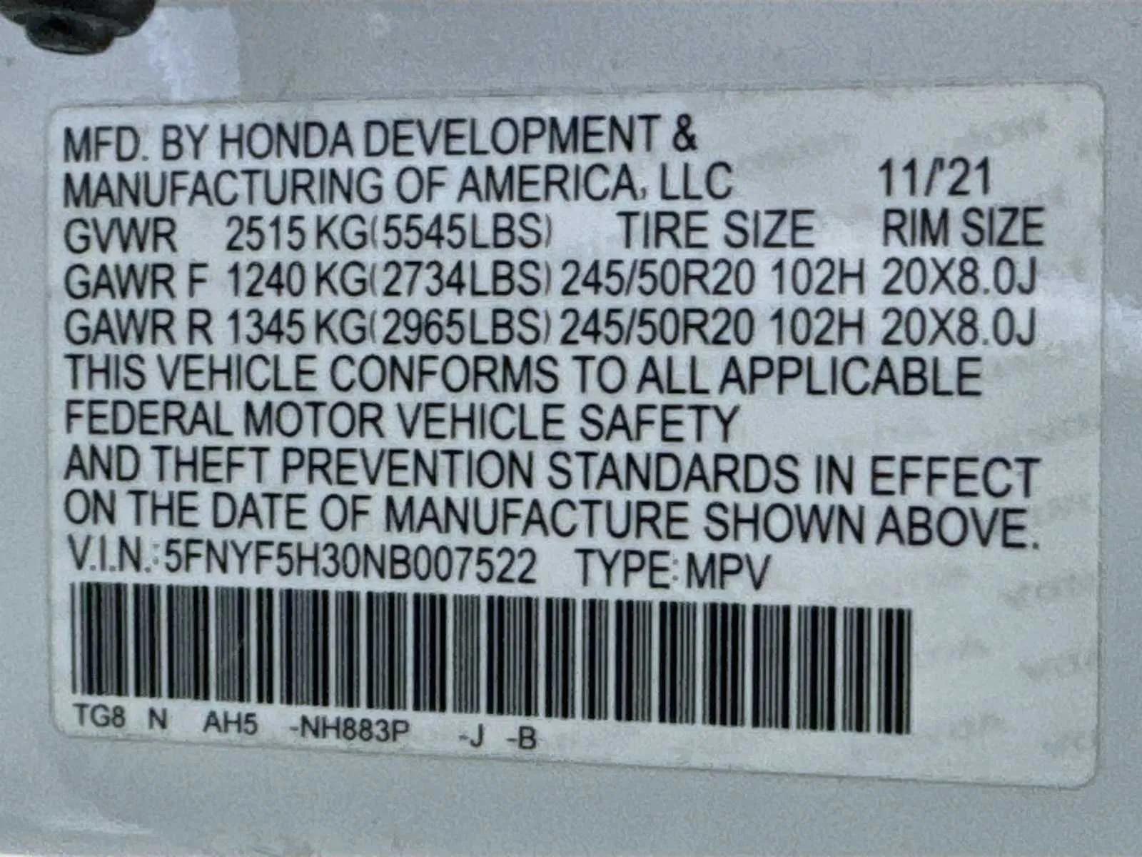 Honda Pilot photo 35