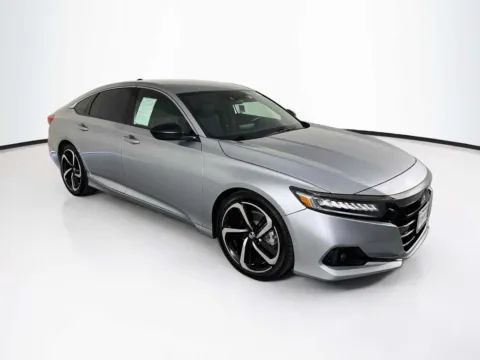 Silver 2021 Honda Accord Sedan Sport for sale in Indio, CA