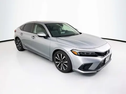 Silver 2024 Honda Civic EX-L for sale in Indio, CA