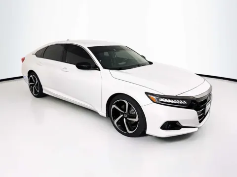 White 2022 Honda Accord Sport SE for sale in Indio, CA